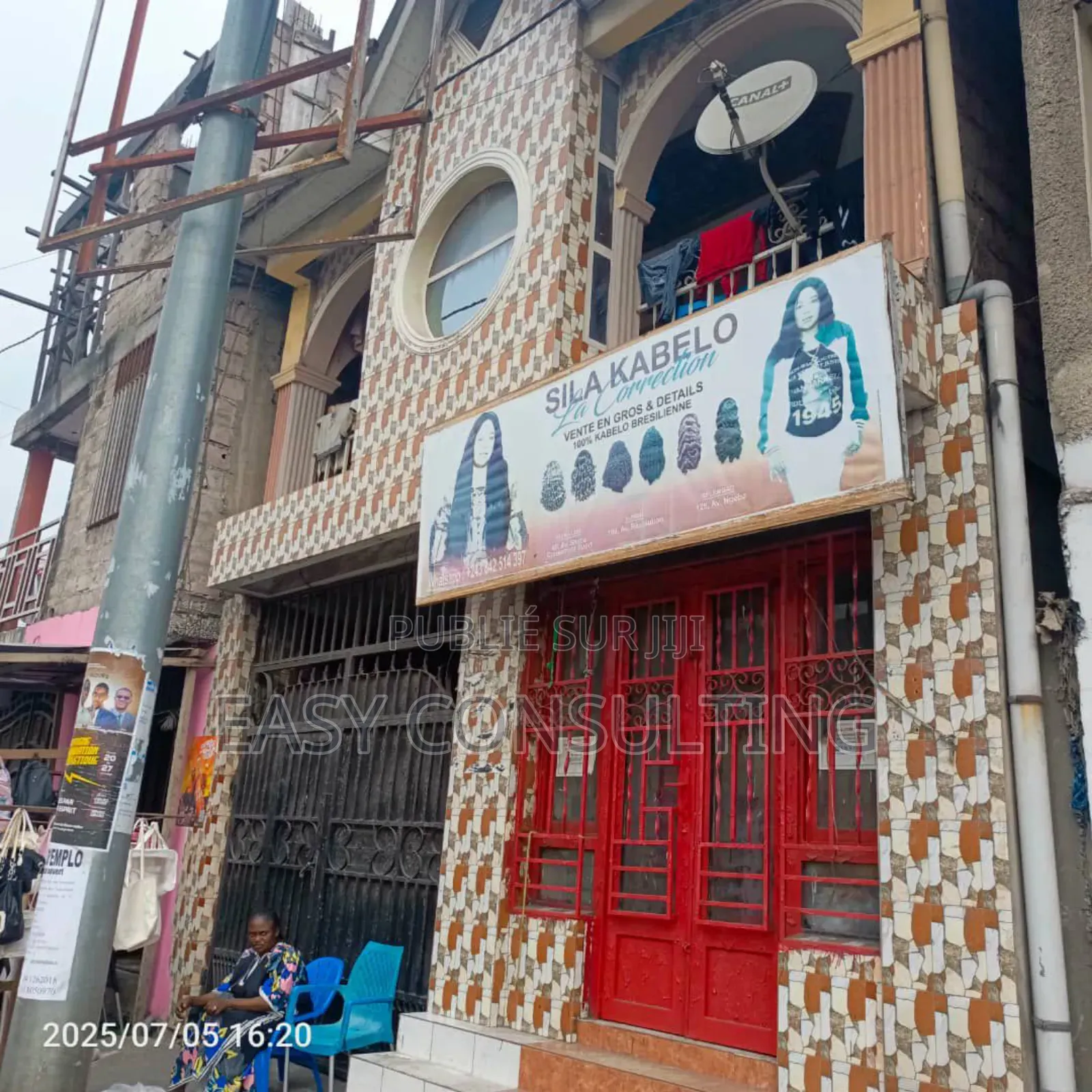 3chbre Villa dans Parcelle Avec, Kasa-Vubu à Vendre