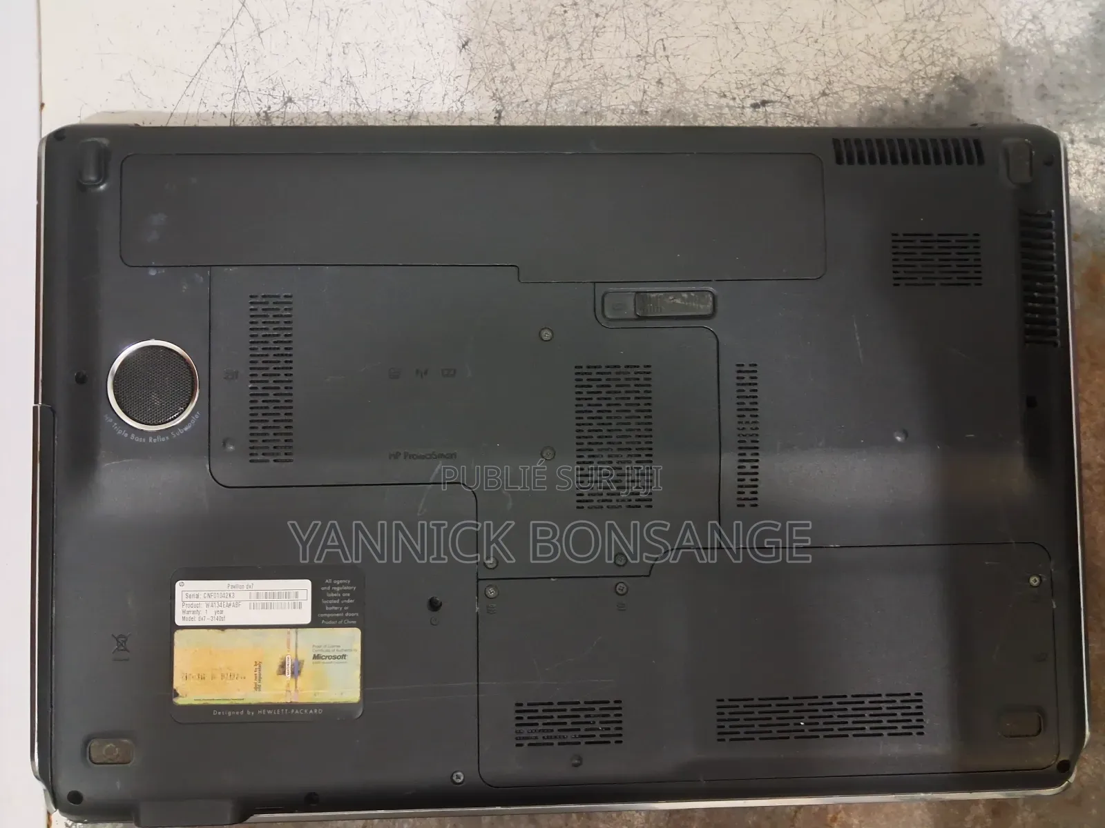 Ordinateur Portable HP Pavilion Dv7 4GB AMD HDD 320GB