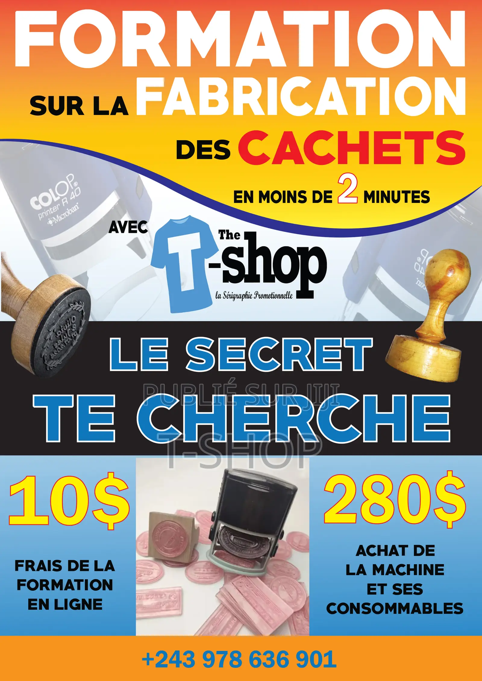 La Formation Sur La Fabrication Des Cachets Imprimés En Moins De 2 Min