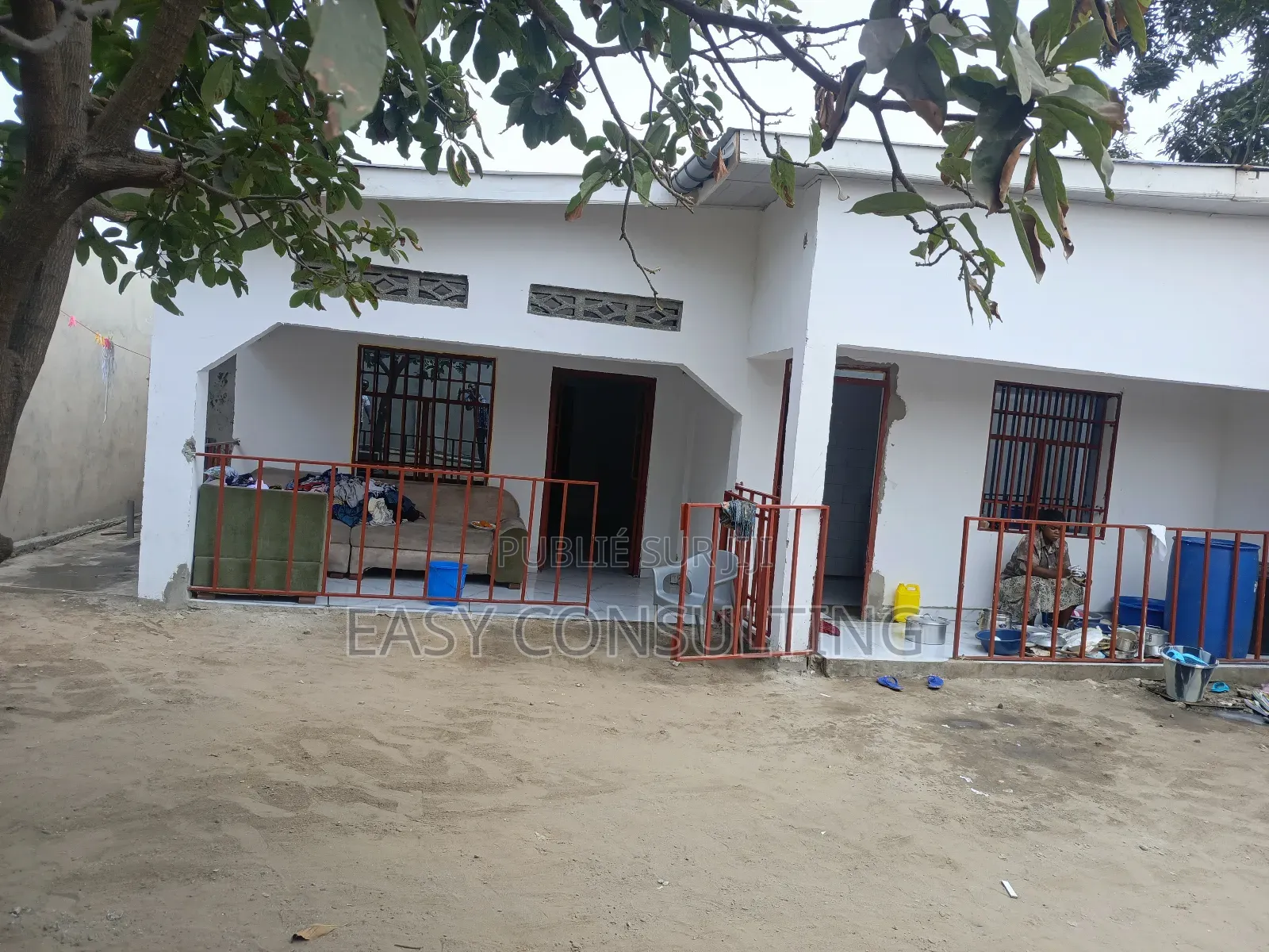 3chbre Maison dans Terre Jaune, Nsele à Vendre