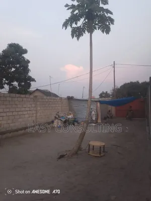 Terrain Clôturé Portail Avec Hangar À Vendre À Camp Pm – N’Sele