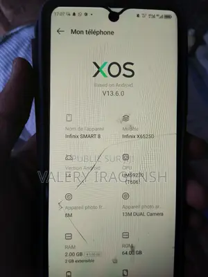 Infinix Smart 8 64 GB Black