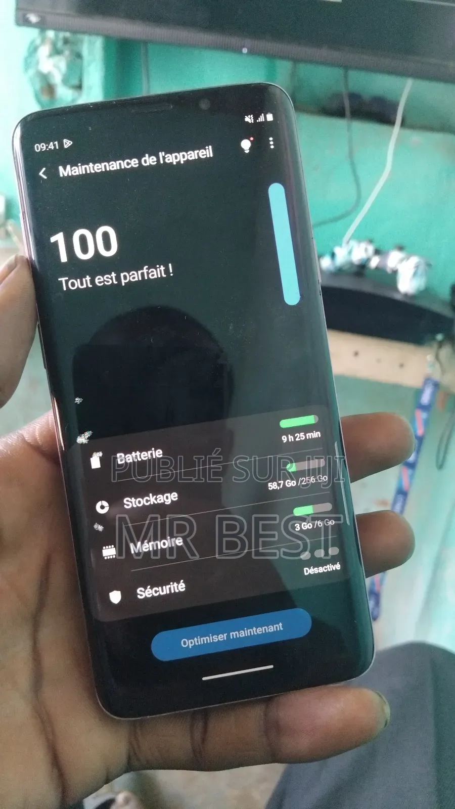 Samsung Galaxy S9 Plus 256 GB Doré