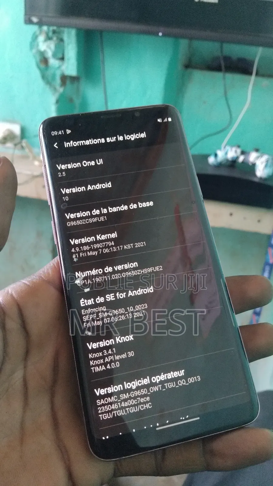 Samsung Galaxy S9 Plus 256 GB Doré