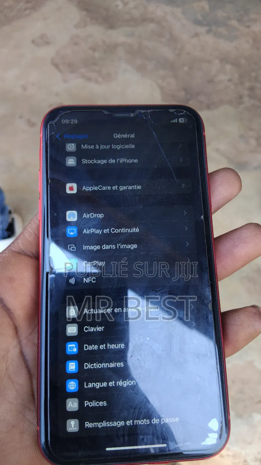 Apple XR 128 GB Rouge