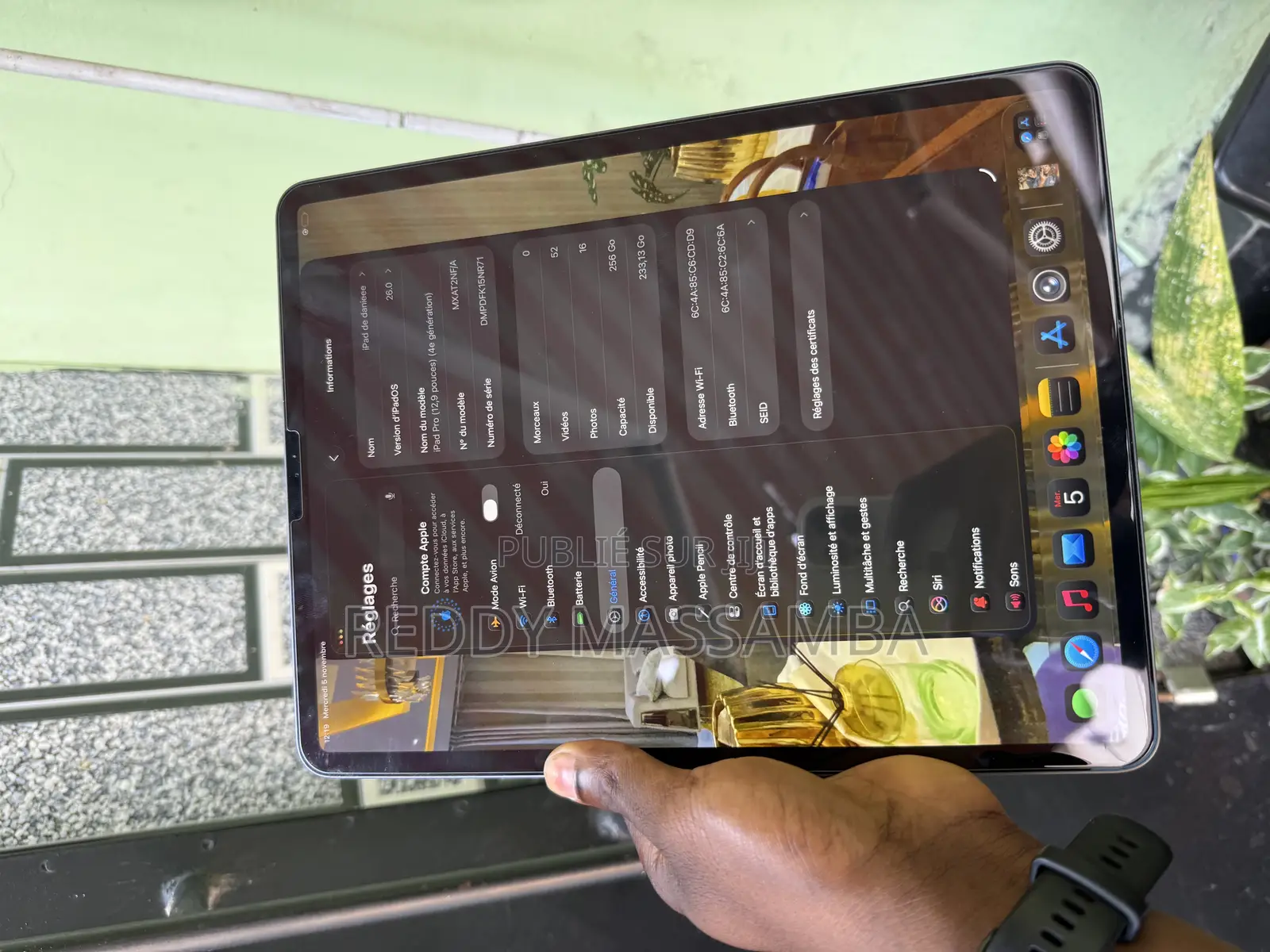 Apple iPad Pro 256 GO Black