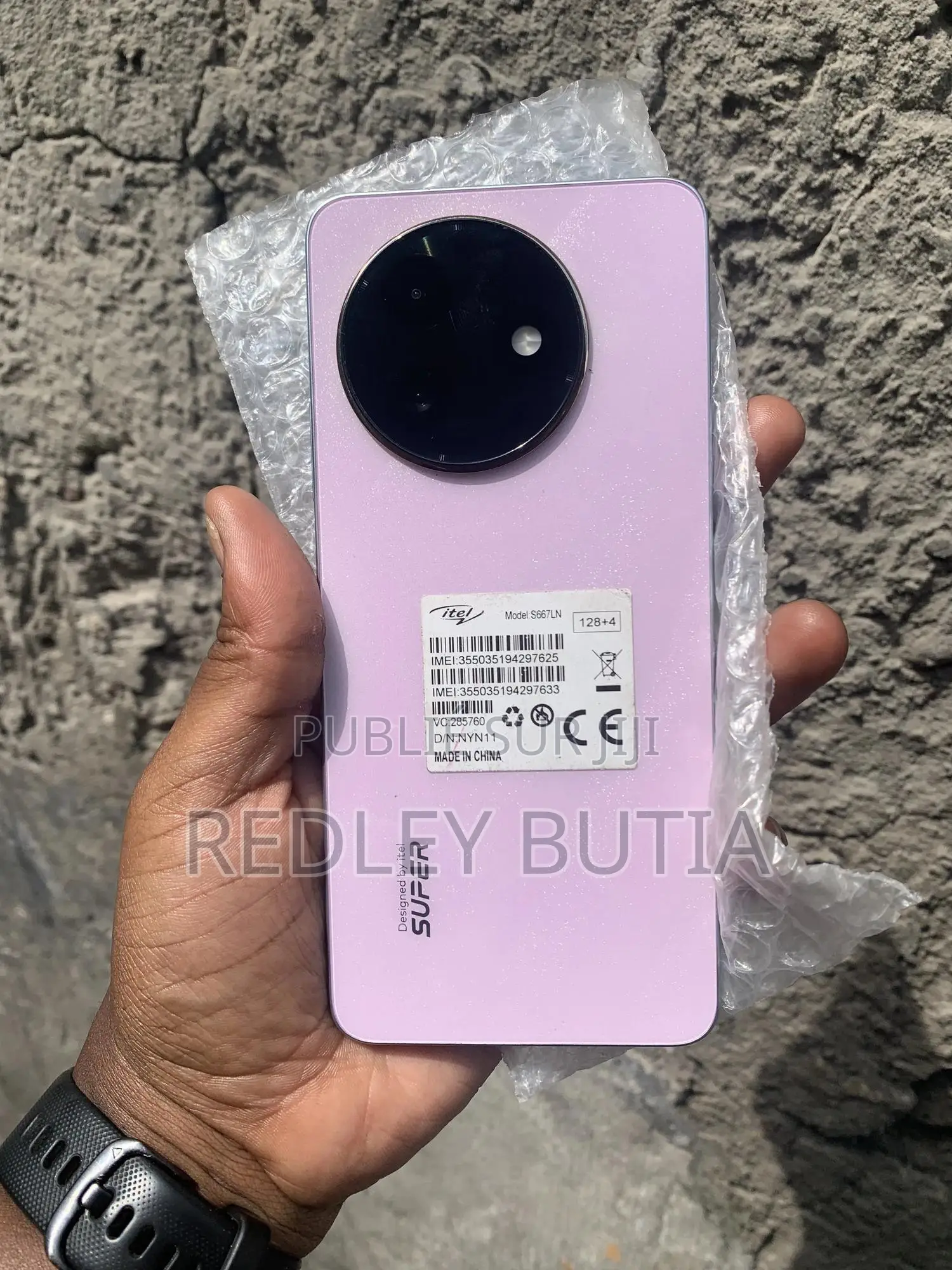 New Itel S24 128 GB Rose