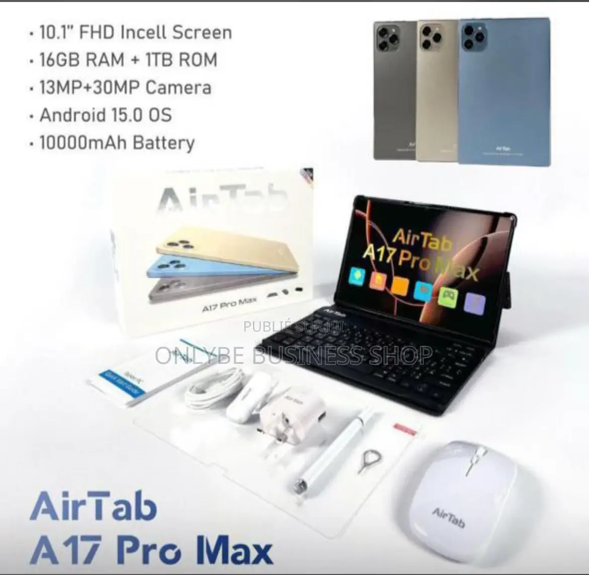 Neuf AirTab A19 1 TB Argenté