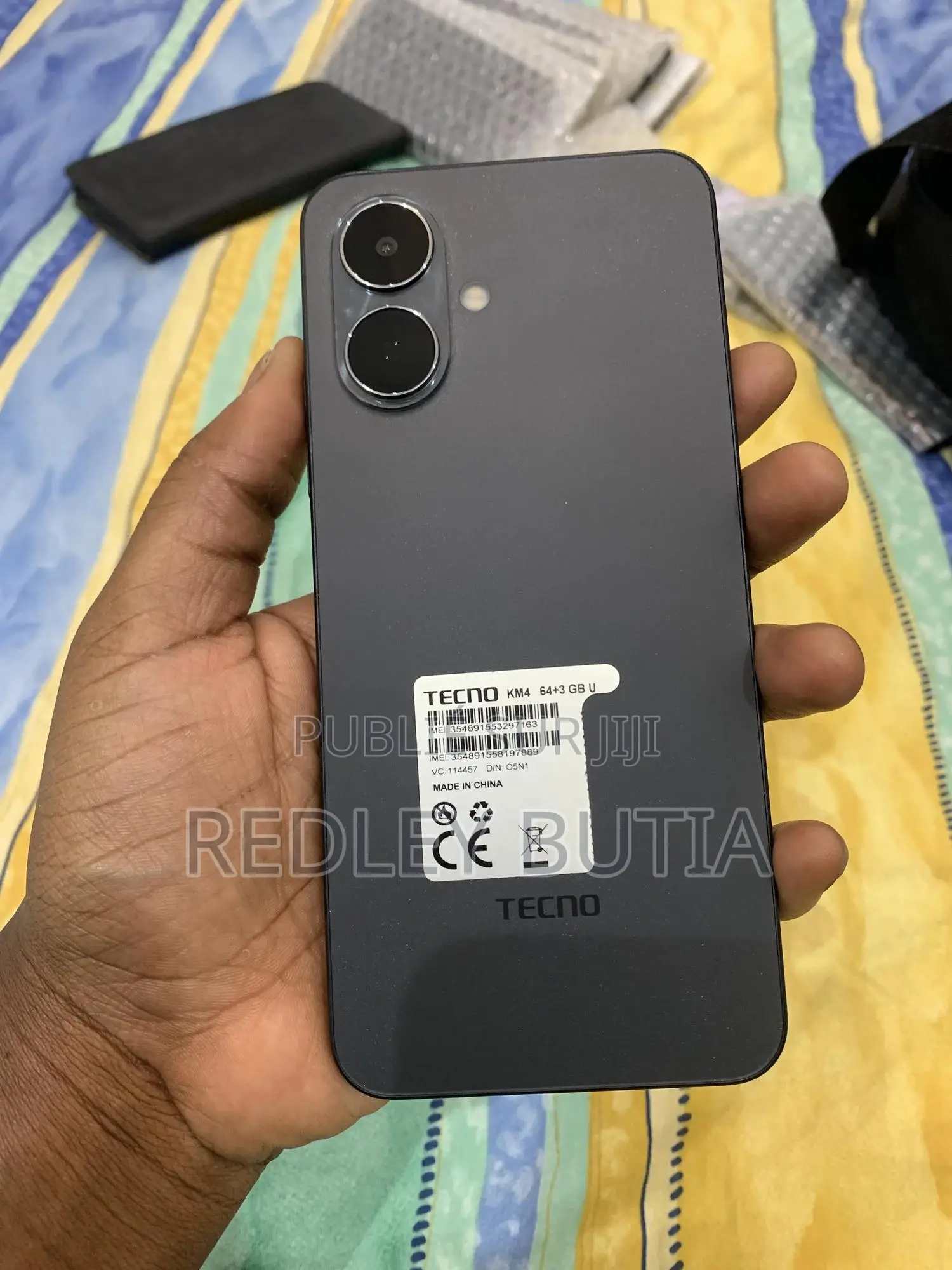 Tecno Pop 10 128 GB Black