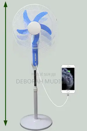 Ventilateur Rechargeable Avec Courant