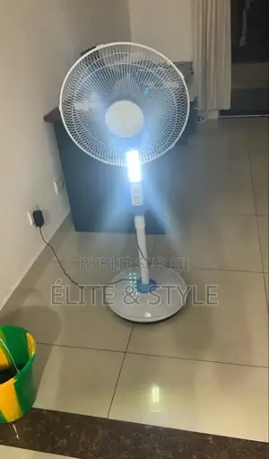 Ventilateur Rechargeable Avec Courant