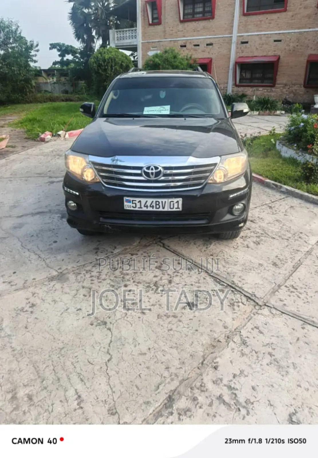 Toyota Fortuner 2015 Black