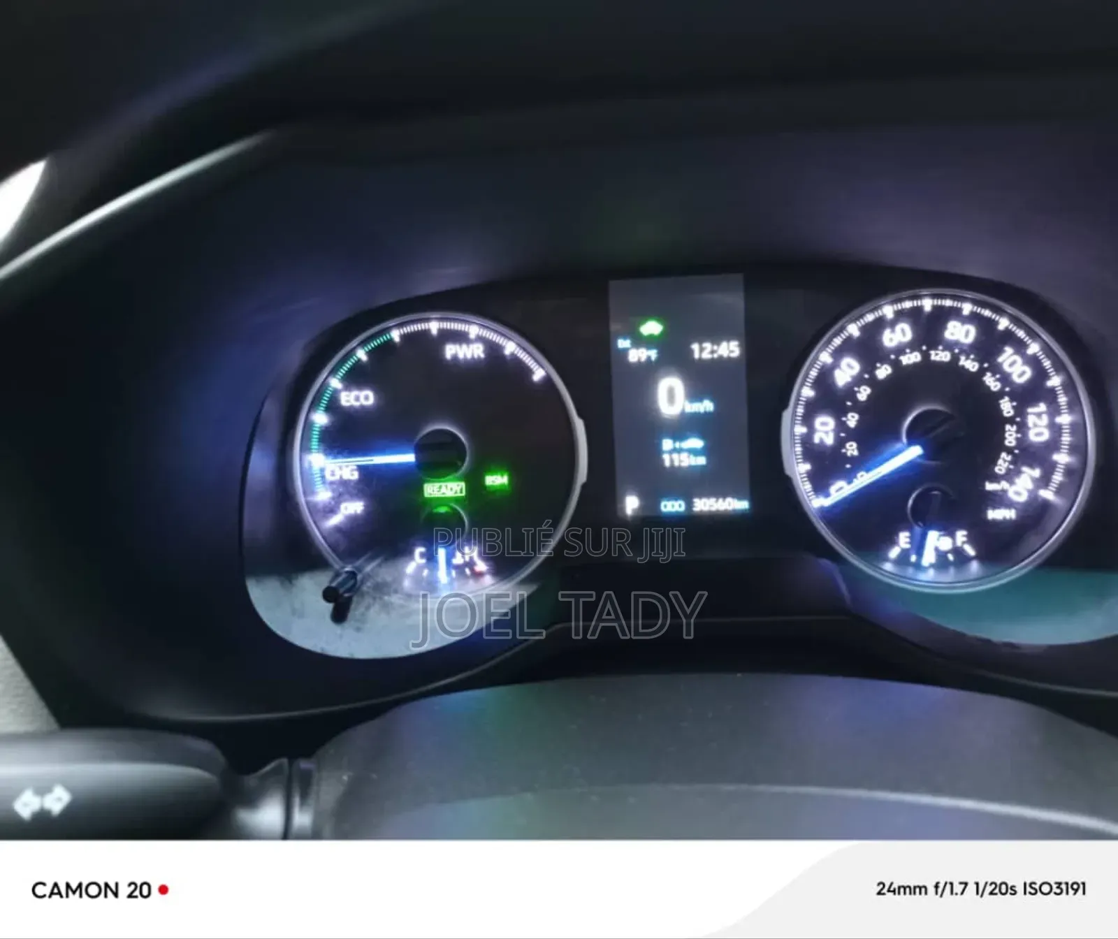 Toyota RAV4 Hybrid 2020 Blue