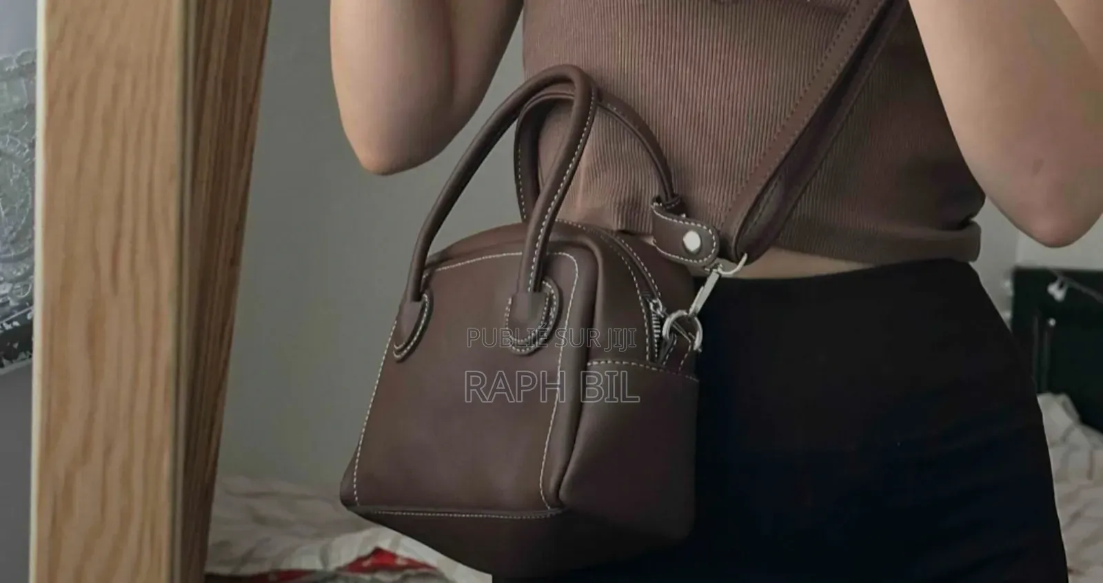 Sac À Main Jeune Dame Vintage Cuir Pu Turquie