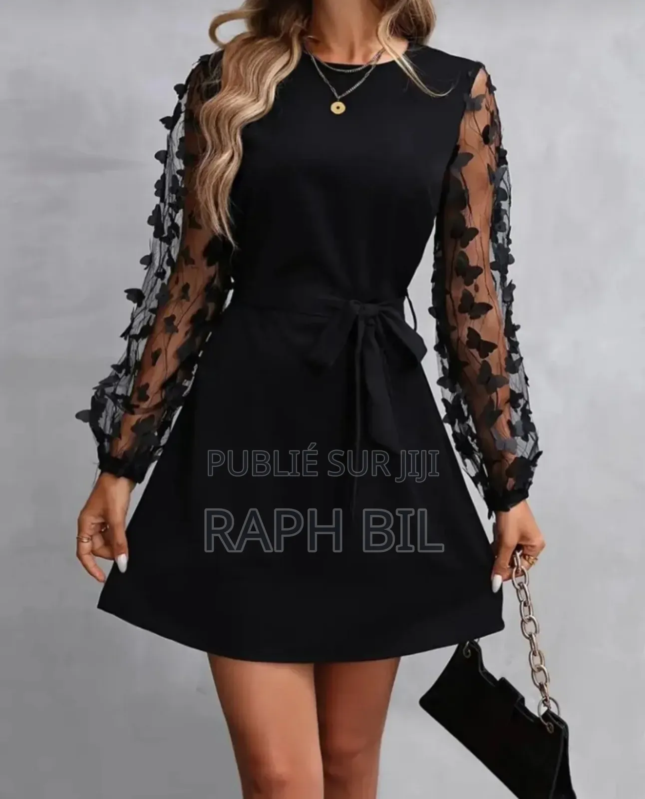 Robe Crêpe Papillon