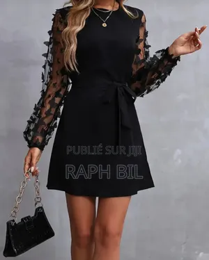 Robe Crêpe Papillon