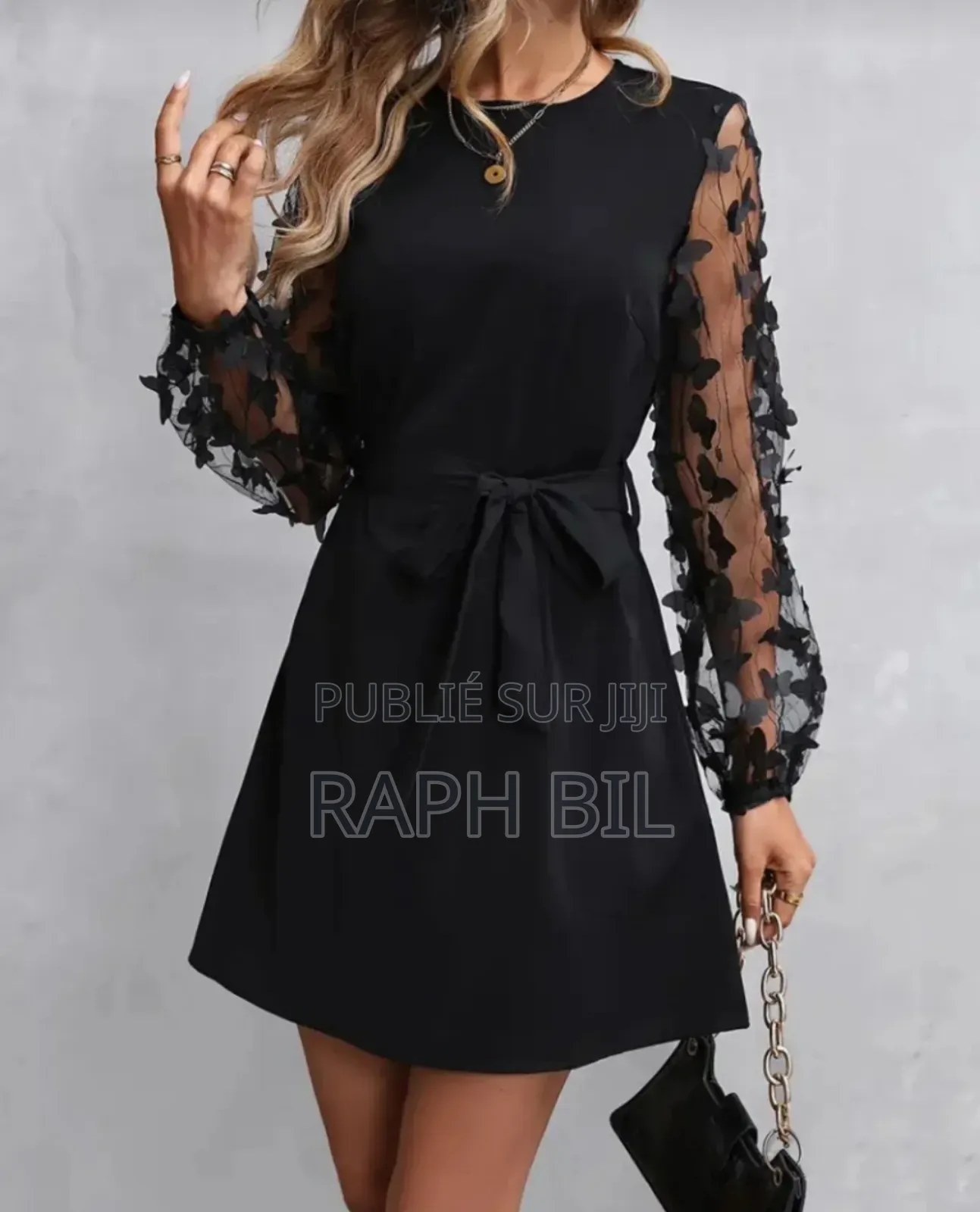 Robe Crêpe Papillon