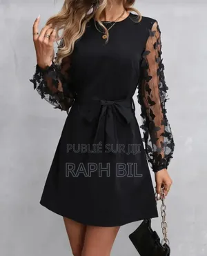 Robe Crêpe Papillon