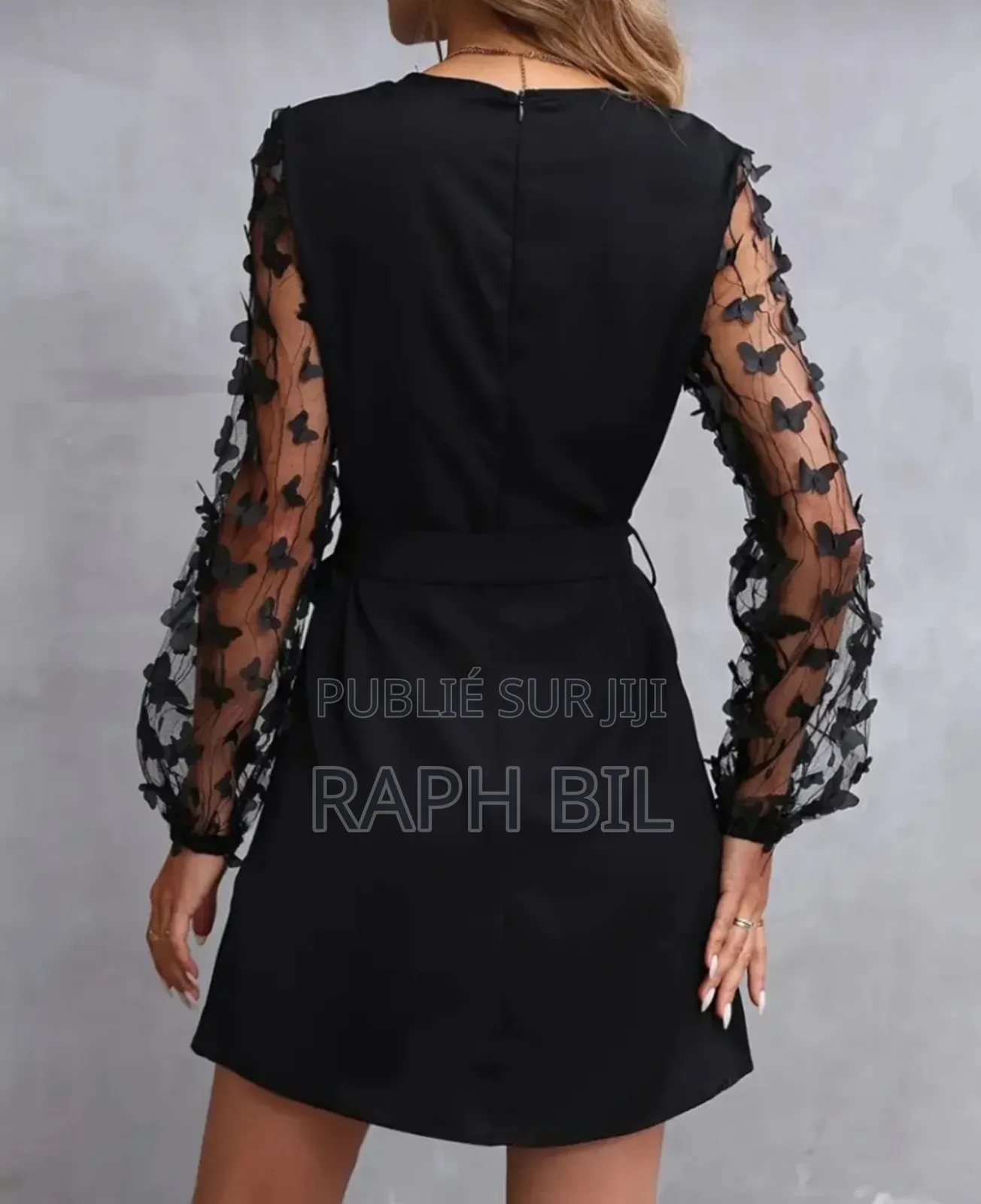 Robe Crêpe Papillon