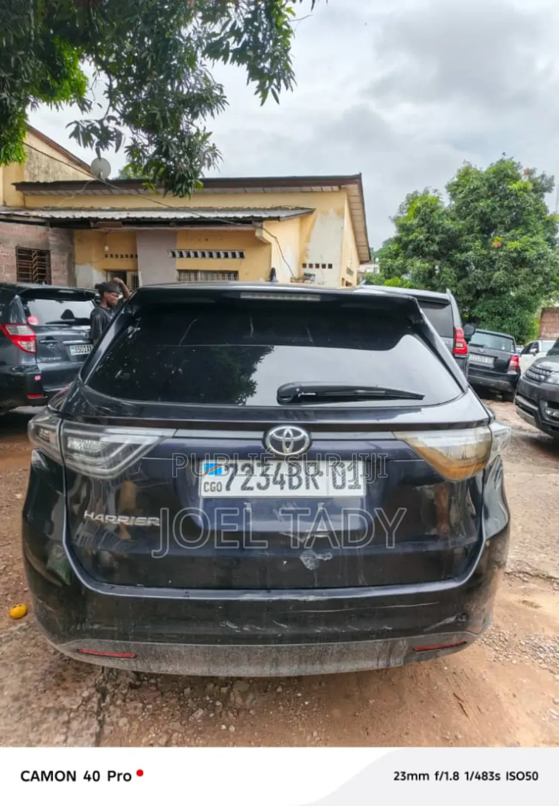 Toyota Harrier 2017 Black