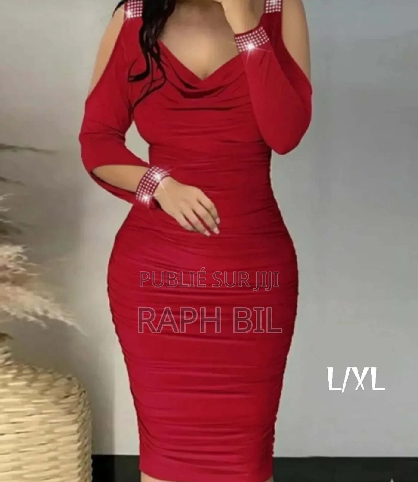 Robe Sandy Ornée De Strass