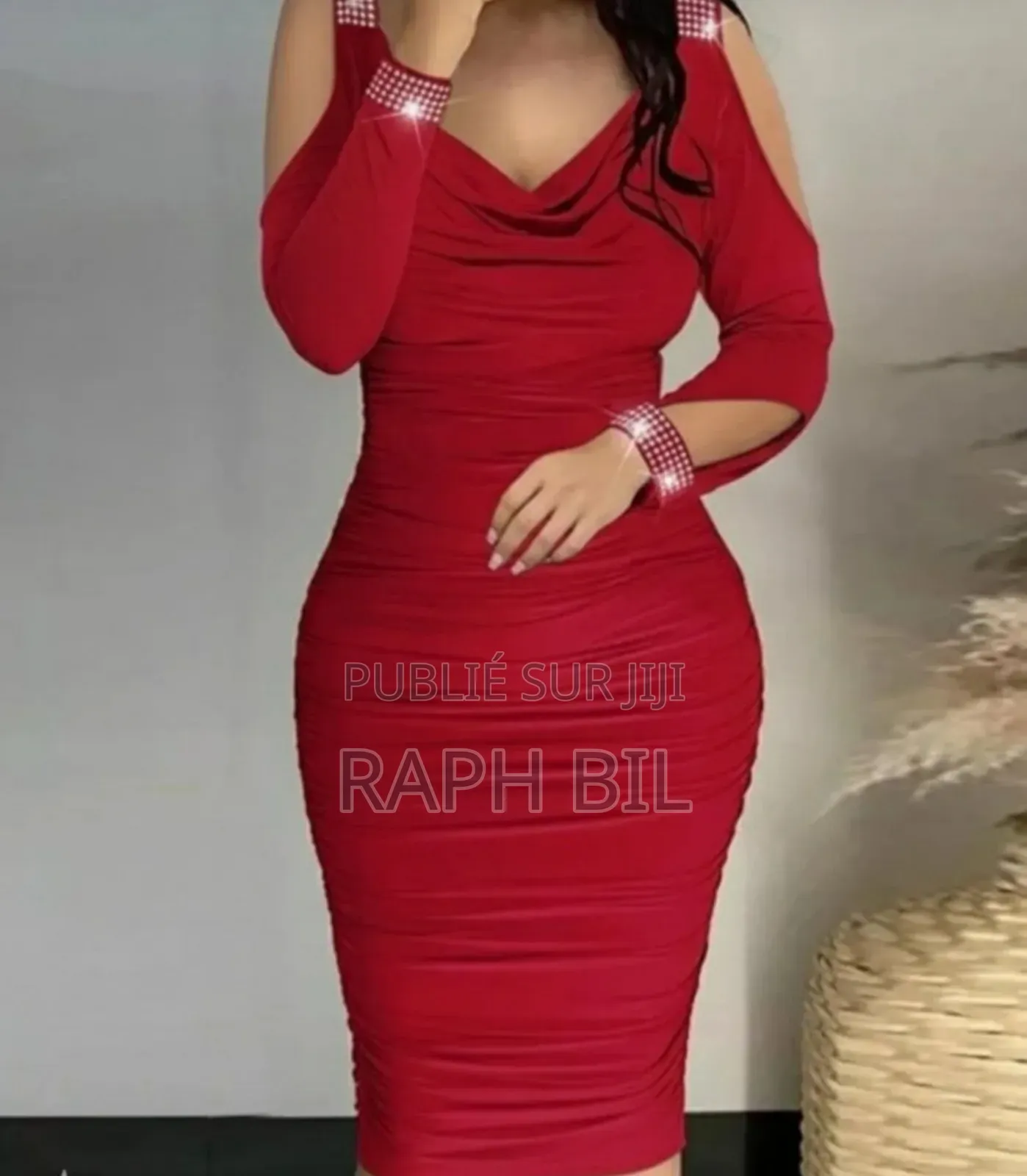 Robe Sandy Ornée De Strass