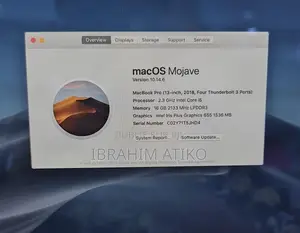 Neuf Ordinateur Portable Apple MacBook 2018 16GB Intel Core I5 SSD 256GB