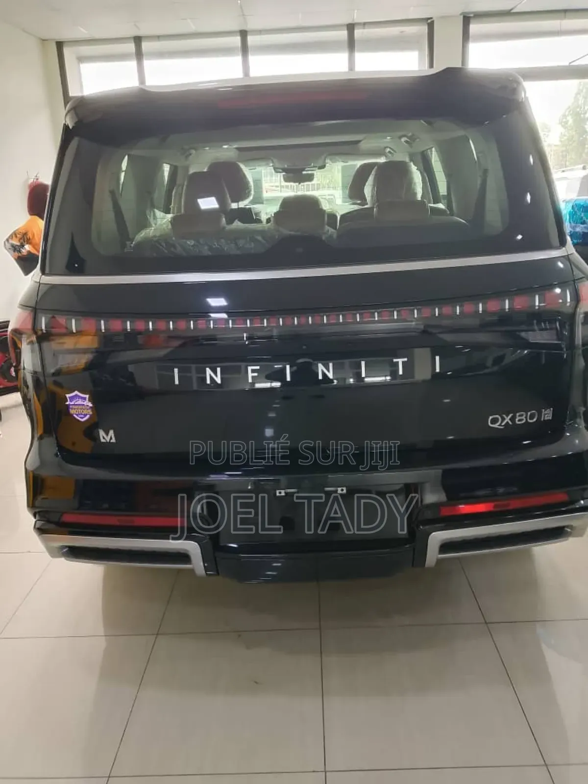 Neuf Infiniti QX80 2025 Bleu