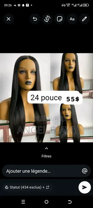 Les Perruque De Tres Bonne Qualité