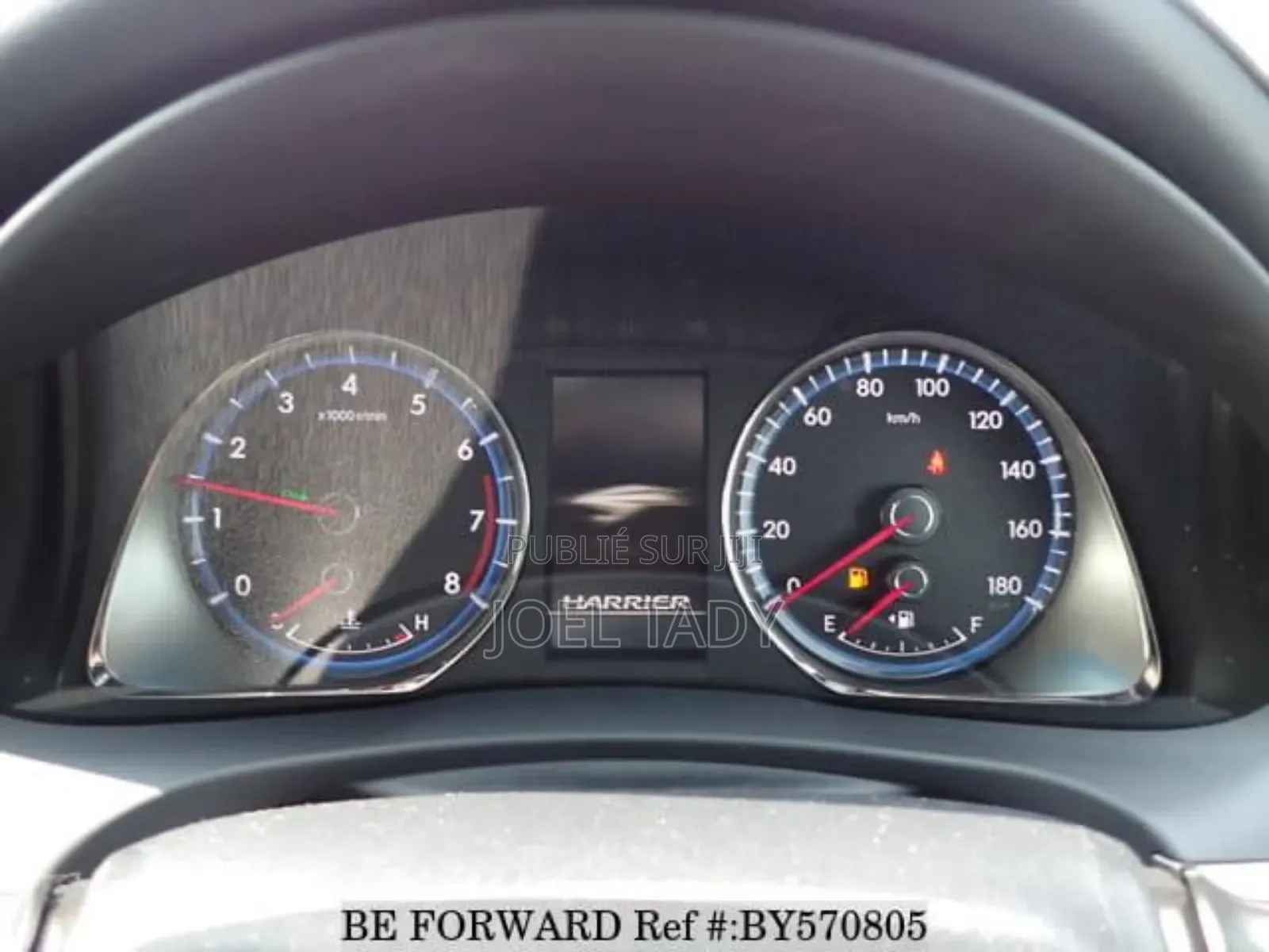 Toyota Harrier 2022 Noir