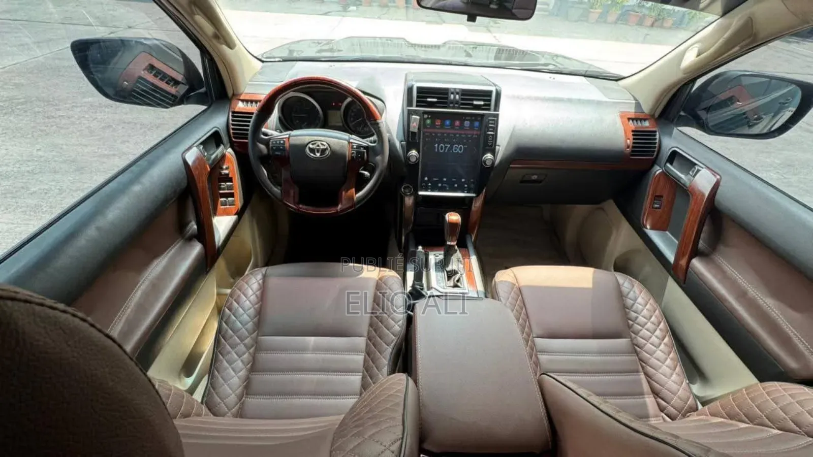 Toyota Land Cruiser Prado 2.7 2017 Noir