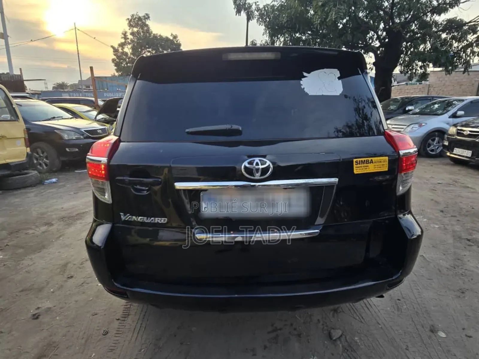 Toyota Vanguard 2015 Black