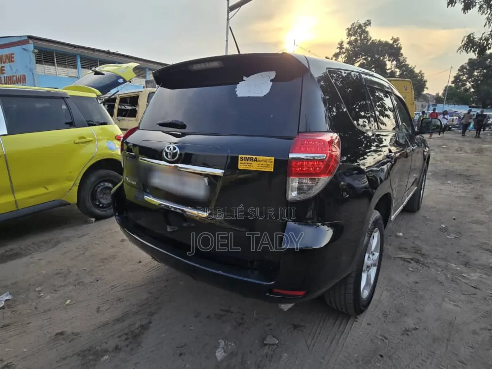 Toyota Vanguard 2015 Black