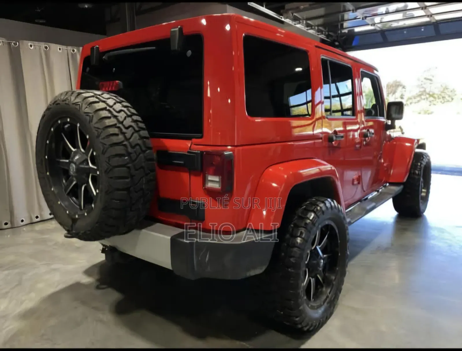 Jeep Wrangler Sahara 2dr SUV 4WD (3.6L 6cyl 6M) 2015 Rouge