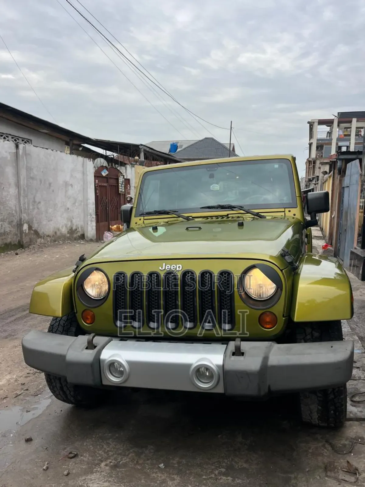 Jeep Wrangler Sahara 2011 Vert