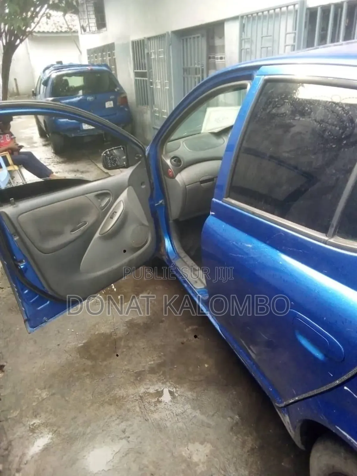 Toyota Yaris 2003 Bleu