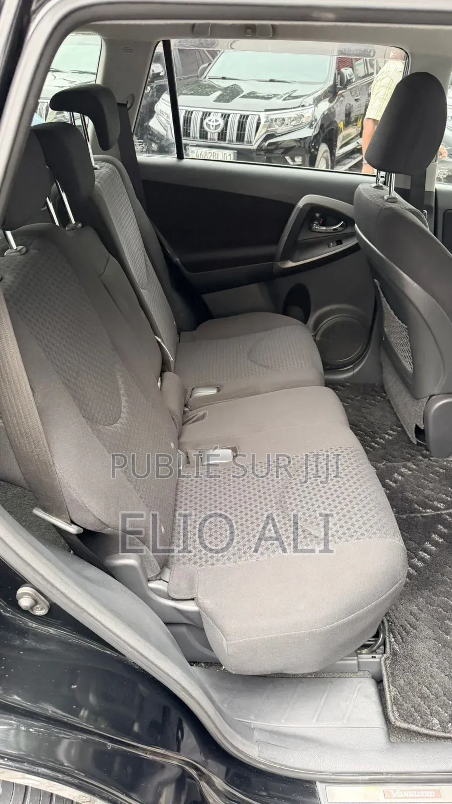 Toyota Vanguard 2016 Noir