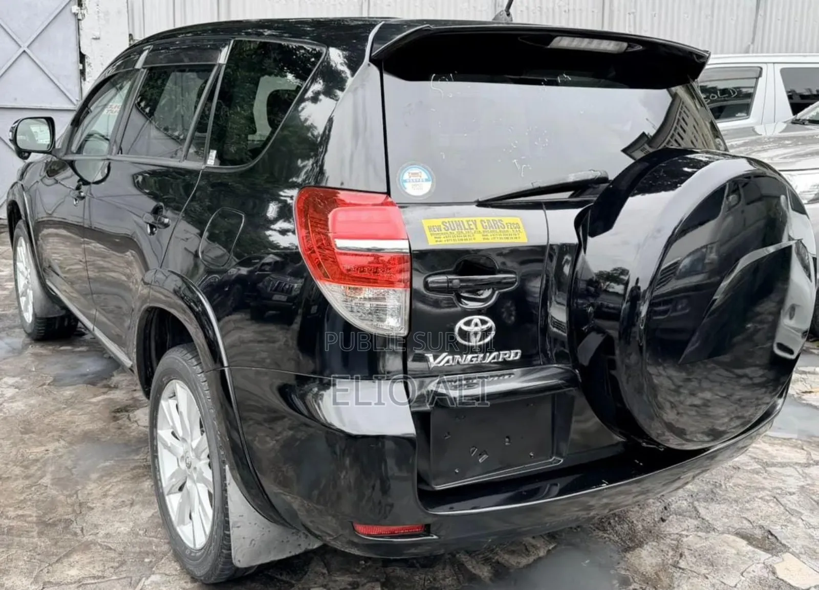 Toyota Vanguard 2016 Noir