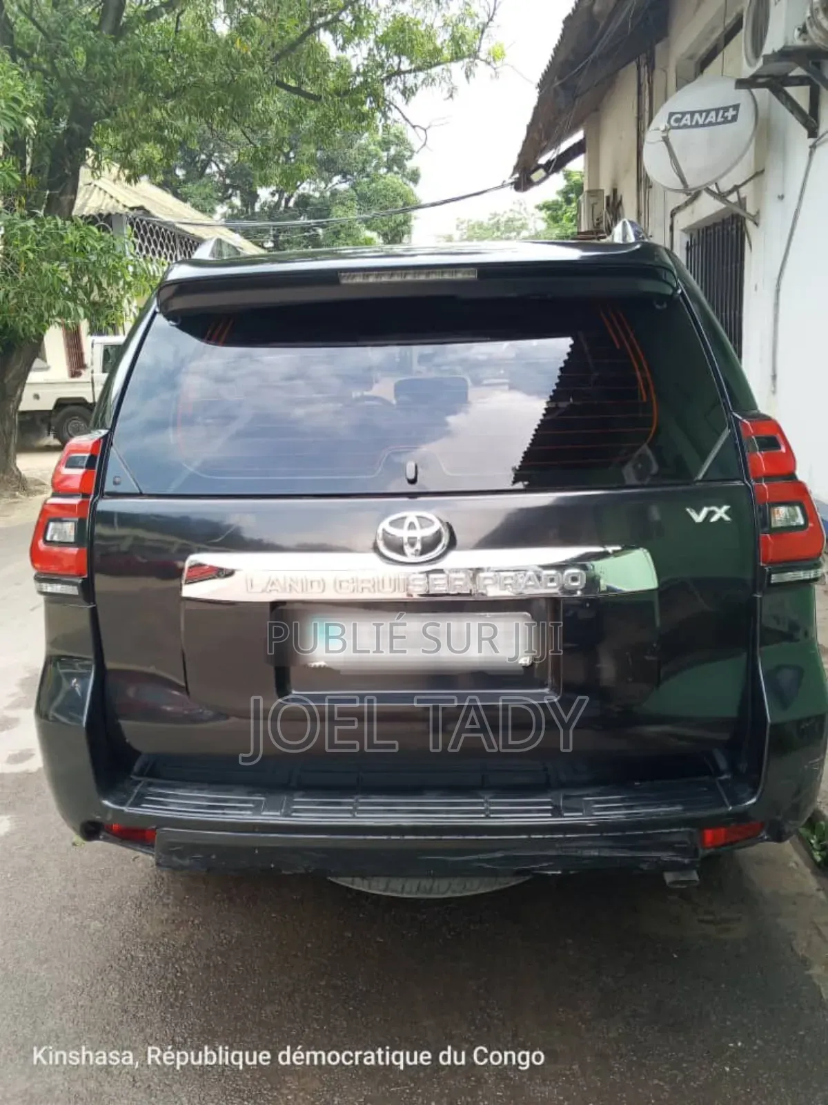 Toyota Land Cruiser Prado 2020 Noir