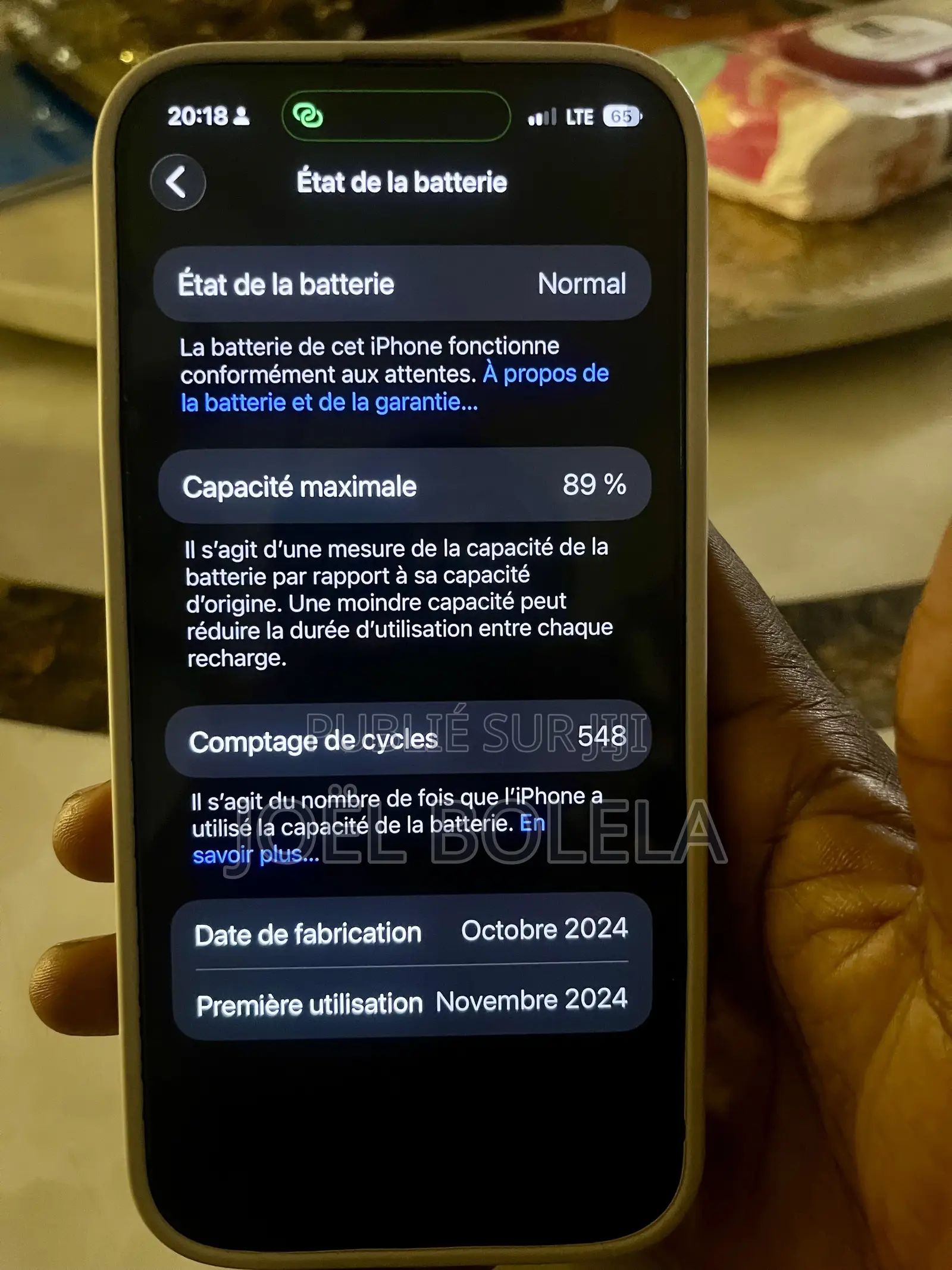 Apple iPhone 16 Pro Max 512 GB Doré