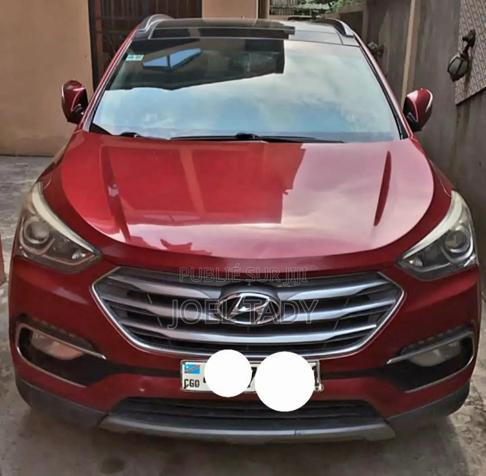 Hyundai Santa Fe 2018 Rouge