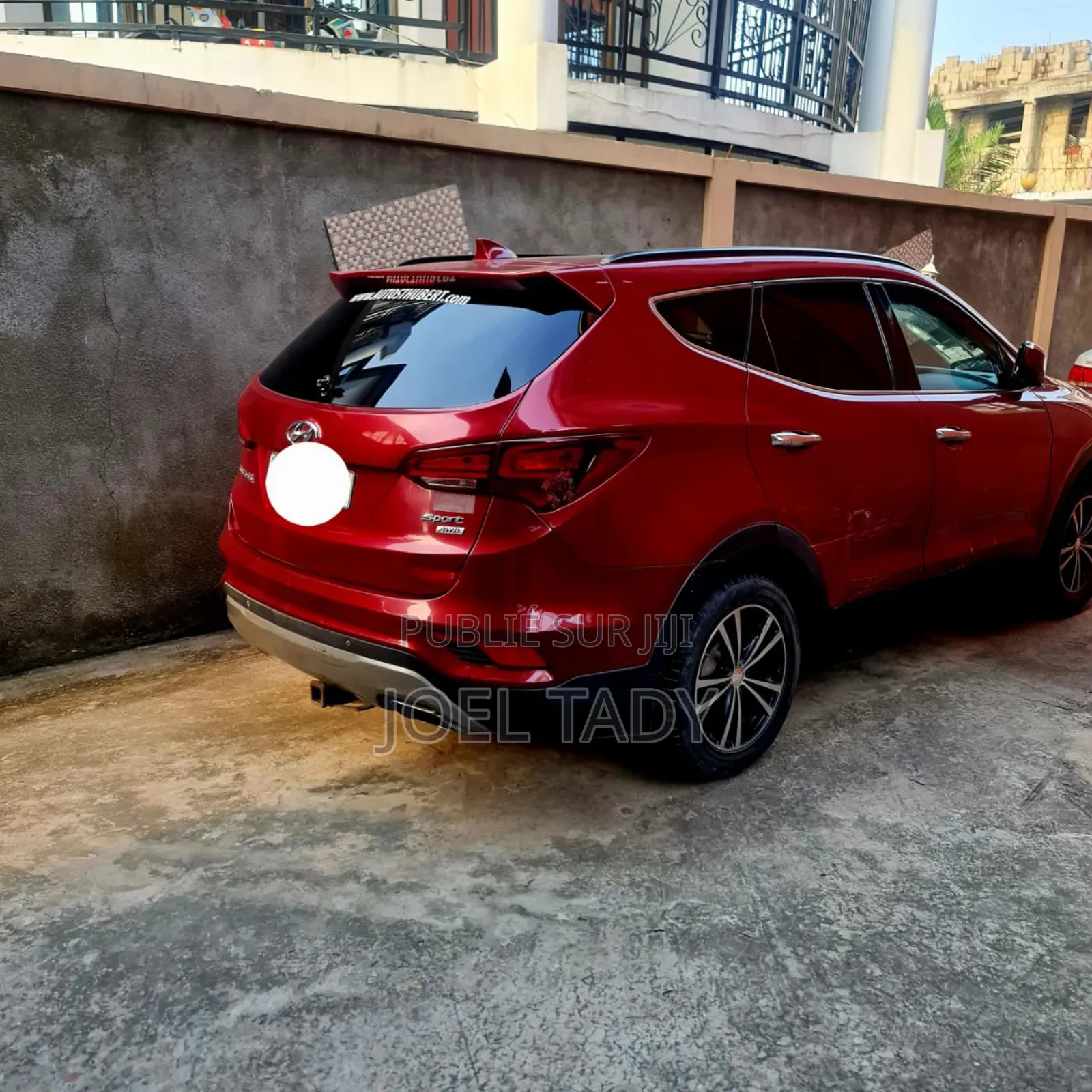 Hyundai Santa Fe 2018 Rouge