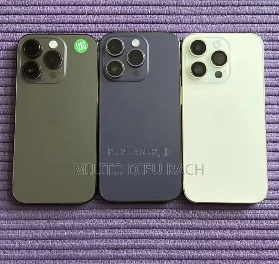 Nouveau Apple iPhone 15 512 GB Doré