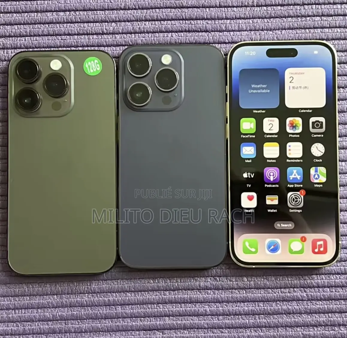 Nouveau Apple iPhone 15 512 GB Doré