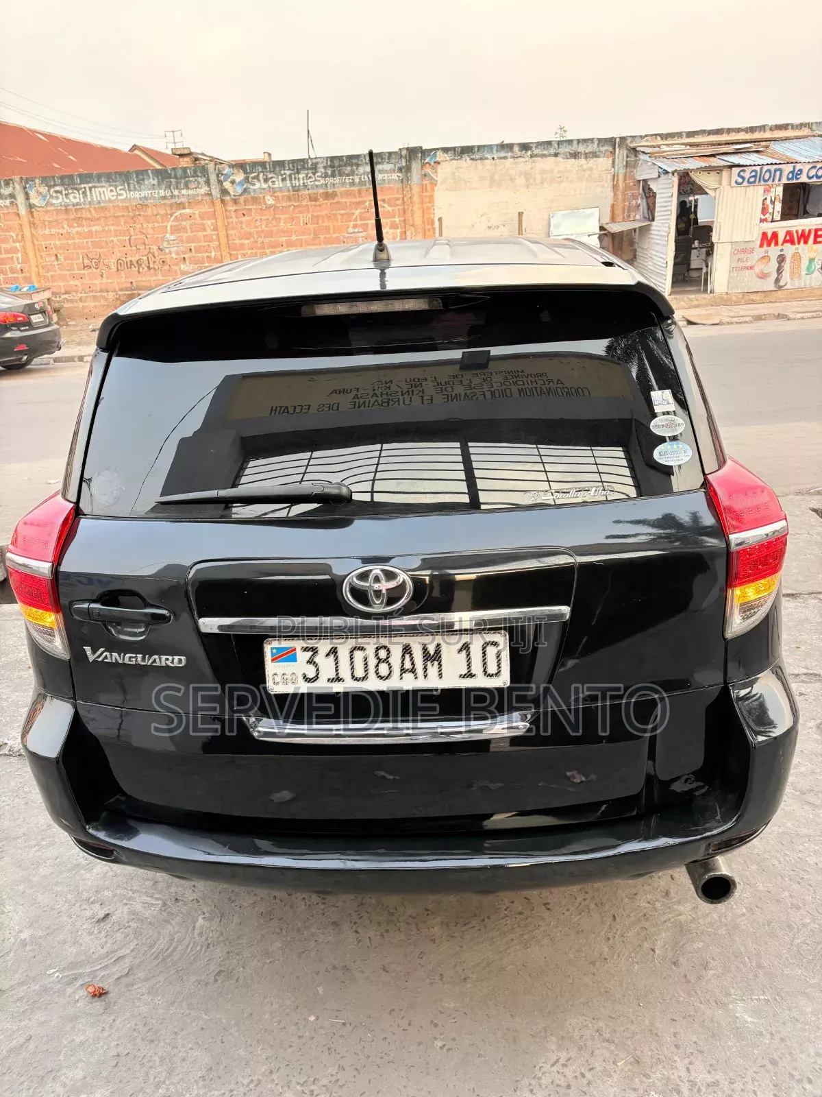 Toyota Vanguard 2013 Noir