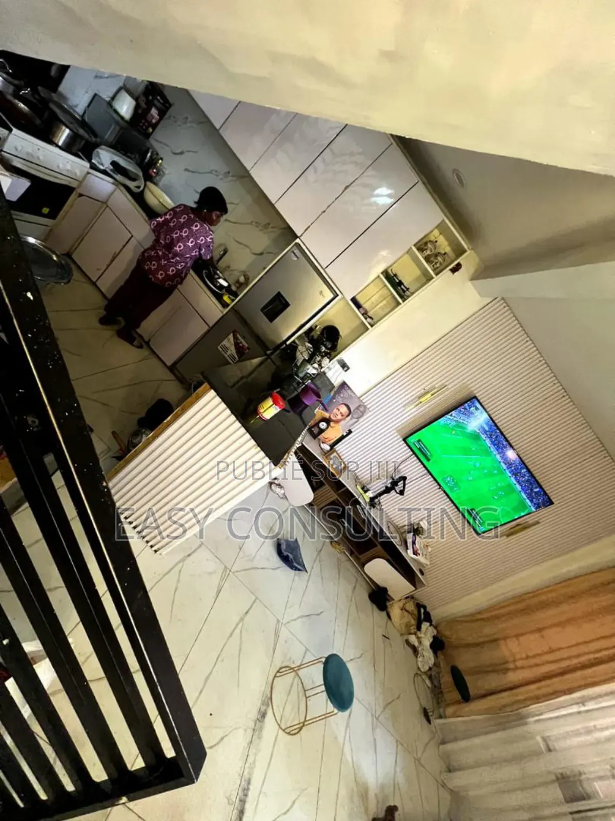 4chbre Villa dans 1 Ère Rue Industriel, Limete à Vendre