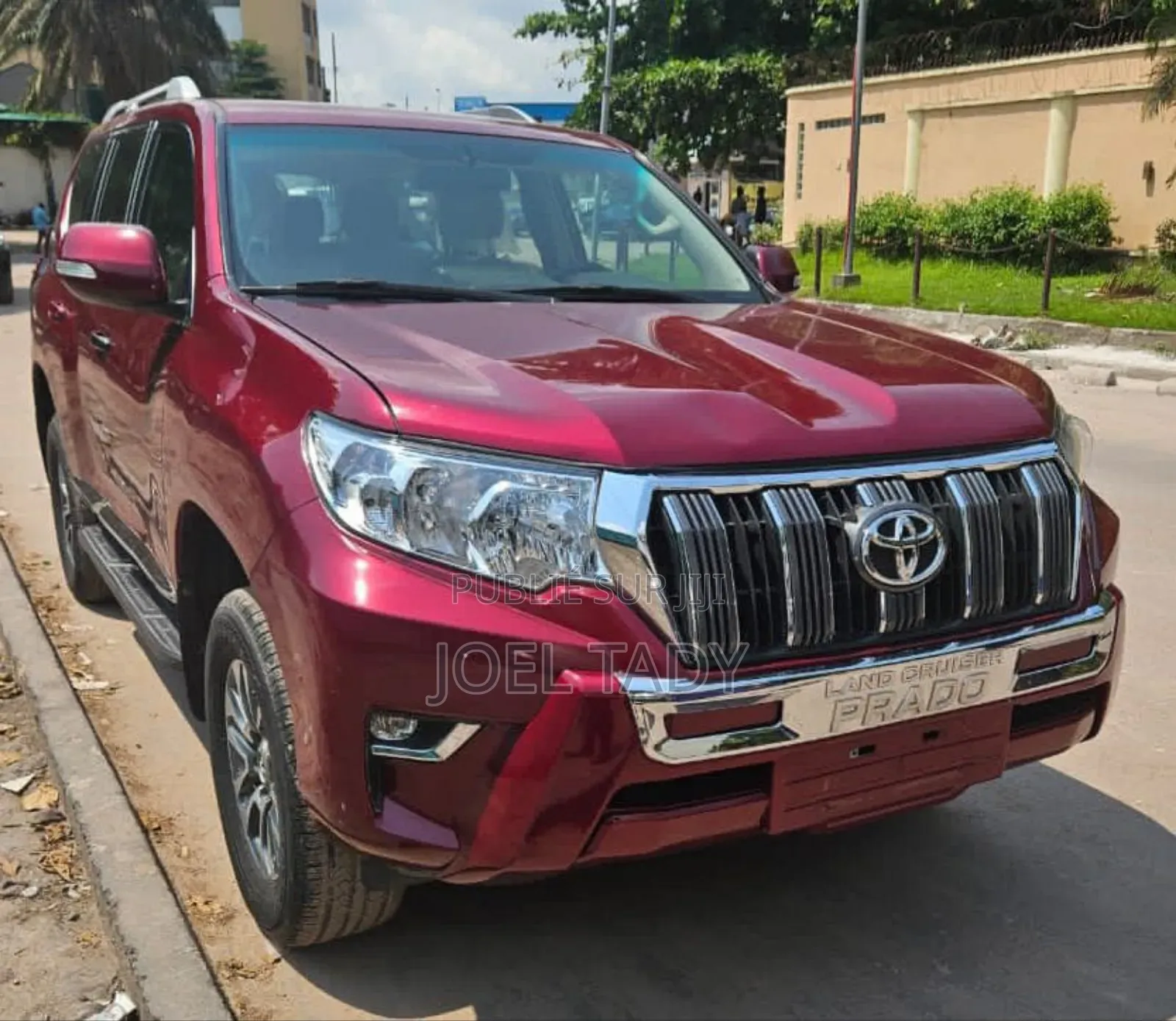 Toyota Land Cruiser Prado 2015 Rouge