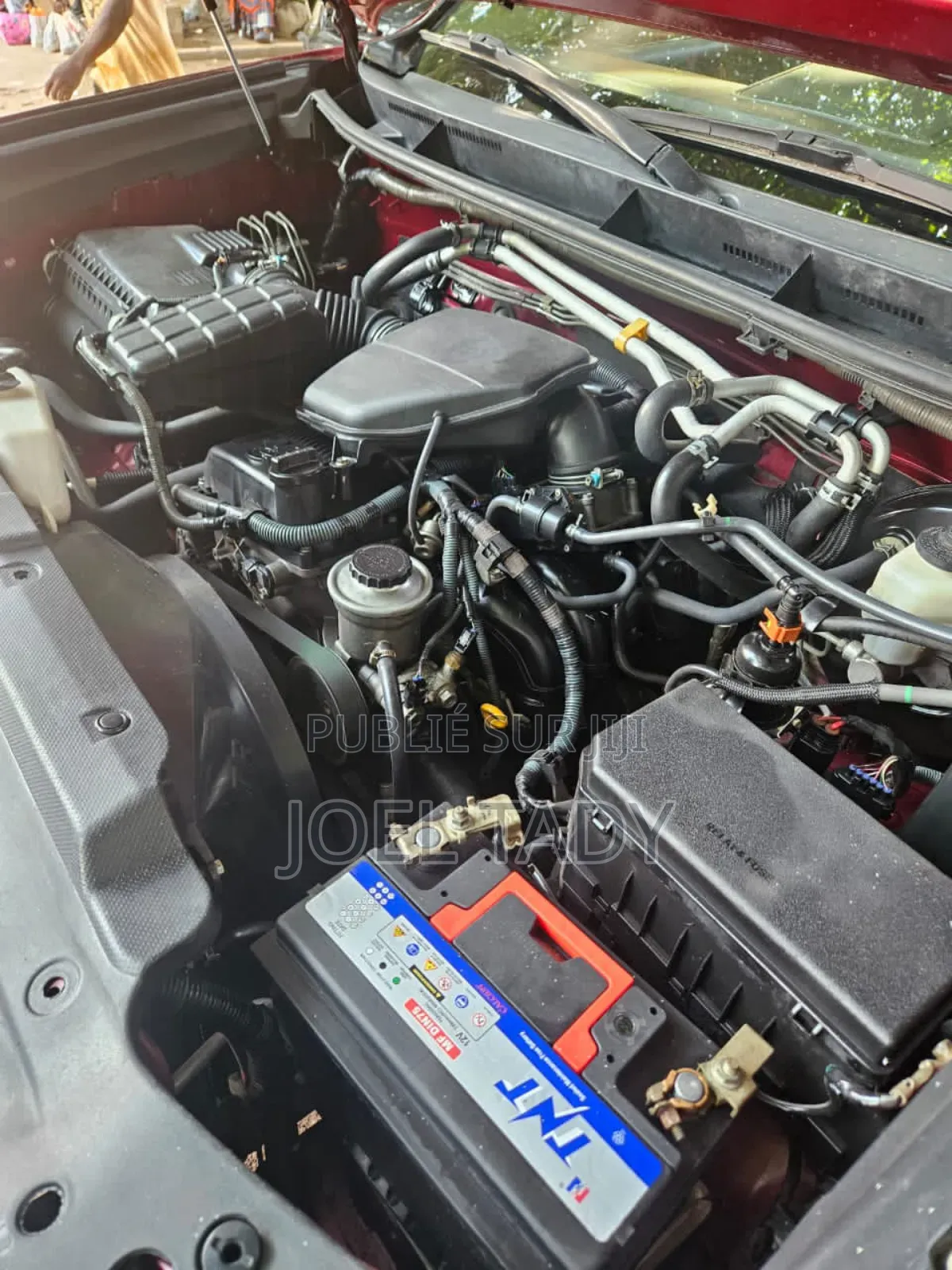 Toyota Land Cruiser Prado 2015 Rouge