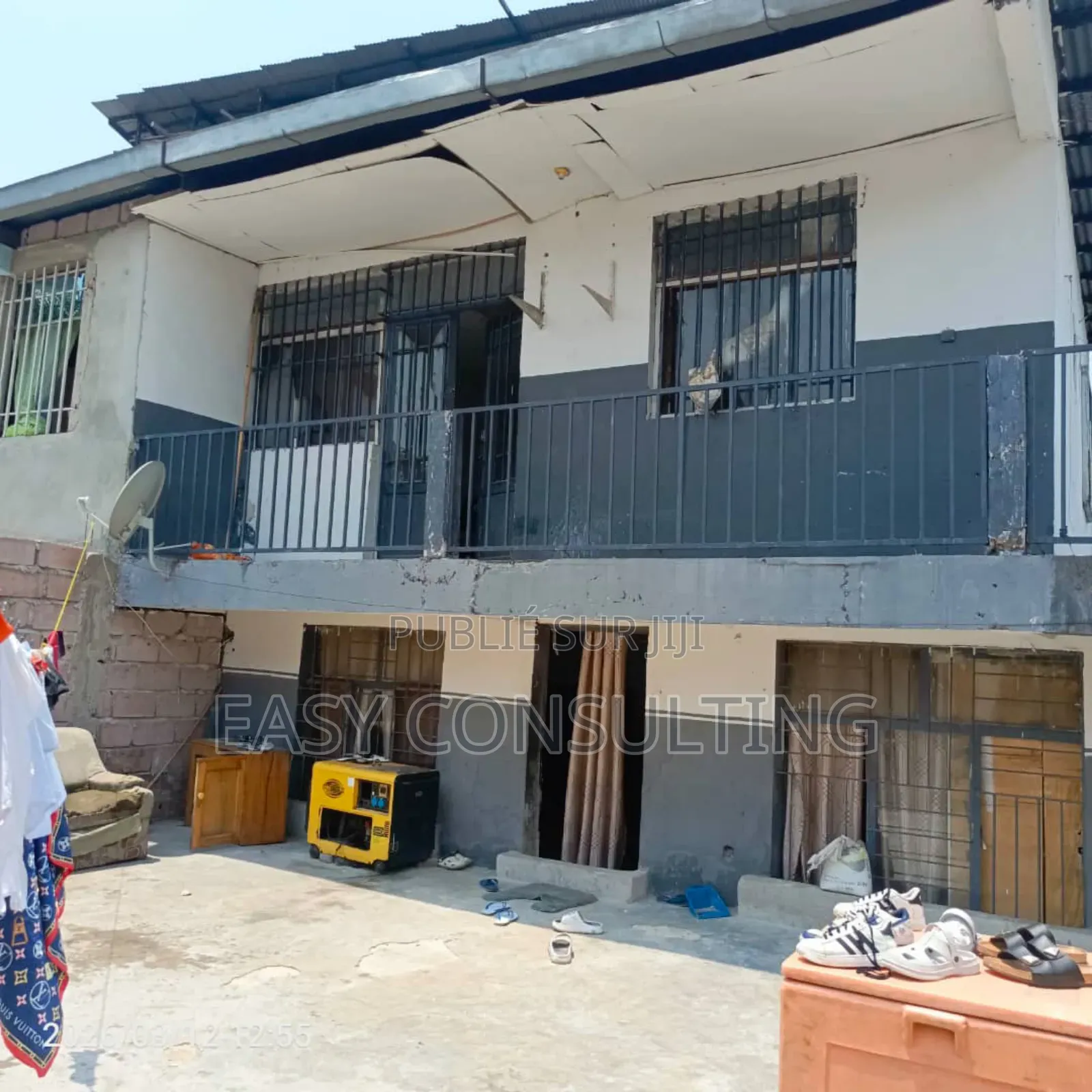 2chbre Villa dans 1 Ère Rue Funa, Limete à Vendre