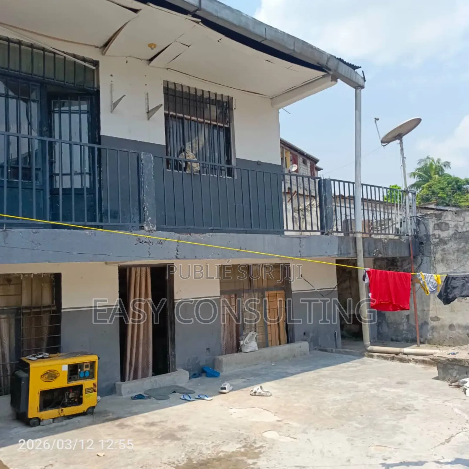 2chbre Villa dans 1 Ère Rue Funa, Limete à Vendre